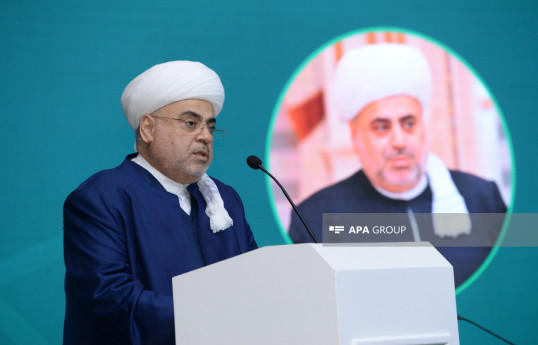 Qafqaz Müsəlmanları İdarəsinin sədri Şeyxülislam Allahşükür Paşazadə