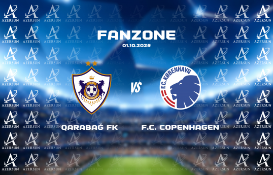 "Qarabağ"-"Kopenhagen" oyunundan əvvəl fan zona təşkil olunacaq