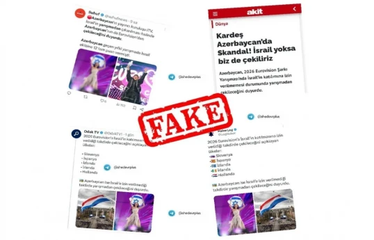 Türkiyədə Azərbaycanla bağlı dezinformasiya yayanlar araşdırılır
