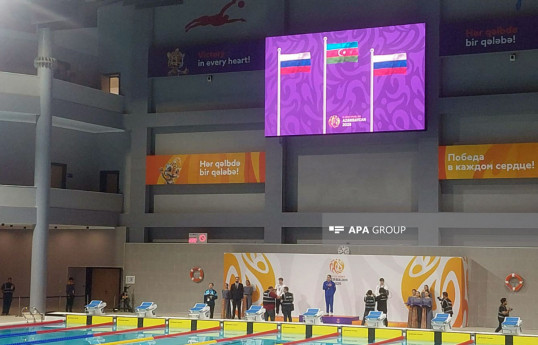 III MDB Oyunları: Azərbaycan üzgüçüsü qızıl medal qazanıb - FOTO 