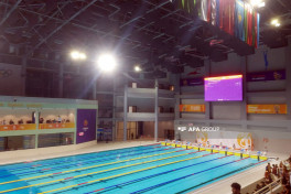 III MDB Oyunları: Azərbaycan üzgüçüsü qızıl medal qazanıb - FOTO 