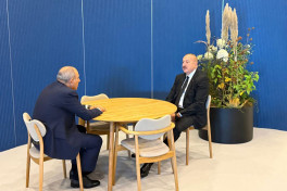 Prezident İlham Əliyev ilə Nikol Paşinyanın görüşü baş tutub