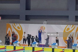 III MDB Oyunları: Azərbaycan üzgüçüsü qızıl medal qazanıb - FOTO 