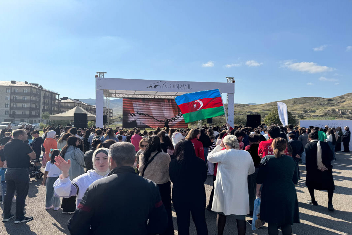 Cəbrayılda Şəhər Günü qeyd edilib - FOTO 