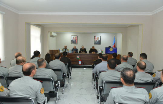 FHN cəzaçəkmə müəssisəsində təlim keçirib