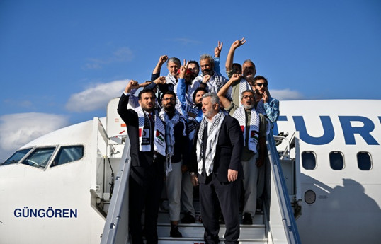 İsrailin saxladığı Sumud Donanmasının fəalları Türkiyəyə gətirilib