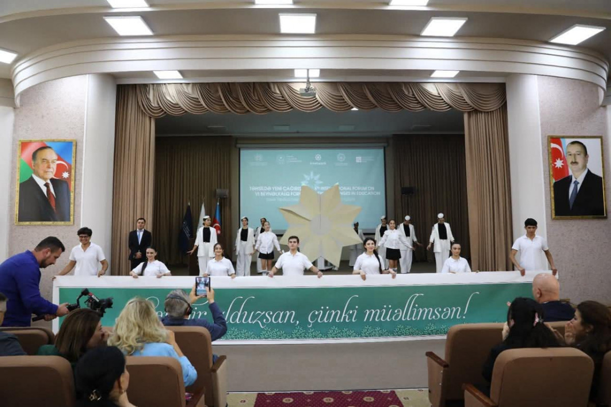 Təhsildə Yeni Çağırışlar VI Beynəlxalq Forumu keçirilib - FOTO 