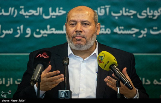 HAMAS lideri İsrailin Dohaya hücumundan sonra ilk dəfə ictimaiyyət qarşısına çıxıb