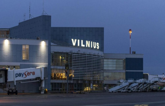 Vilnüs hava limanı hava şarları səbəbindən 16 reysi qəbul etməyib