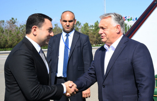 Orban TDT-nin Zirvə Görüşündə iştirak etmək üçün Qəbələdə səfərdədir