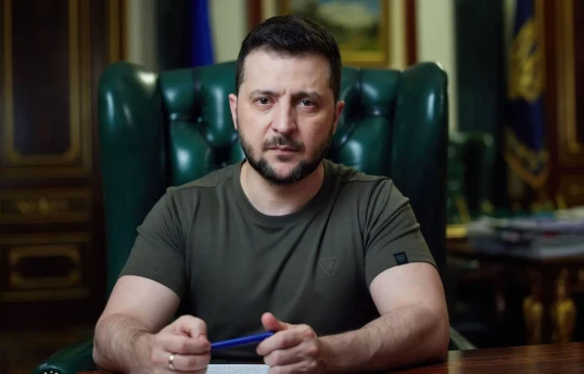 Ukrayna prezidenti Volodimir Zelesnki
