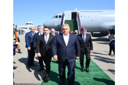 Orban TDT-nin Zirvə Görüşündə iştirak etmək üçün Qəbələdə səfərdədir