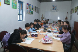 Firudin Qurbanov Qubada təhsil müəssisələrində olub
