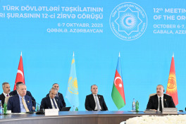 TDT Dövlət Başçıları Şurasının 12-ci Zirvə Görüşü keçirilib, Prezident çıxış edib - VİDEO  - YENİLƏNİB-5 