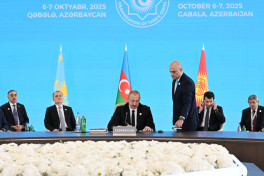 TDT Dövlət Başçıları Şurasının 12-ci Zirvə Görüşü keçirilib, Prezident çıxış edib - VİDEO  - YENİLƏNİB-5 