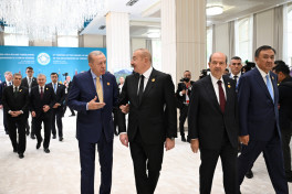 TDT Dövlət Başçıları Şurasının 12-ci Zirvə Görüşü keçirilib, Prezident çıxış edib - VİDEO  - YENİLƏNİB-5 