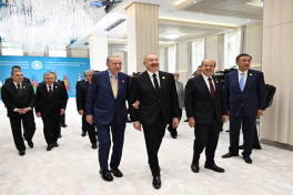 TDT Dövlət Başçıları Şurasının 12-ci Zirvə Görüşü keçirilib, Prezident çıxış edib - VİDEO  - YENİLƏNİB-5 