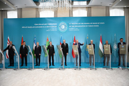 Türkmənistanın Füzulidə tikəcəyi məscidin onlayn formatda təməli qoyulub - YENİLƏNİB-1  - FOTO 