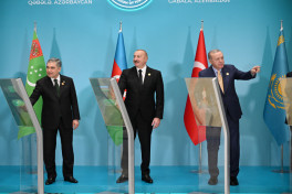Türkmənistanın Füzulidə tikəcəyi məscidin onlayn formatda təməli qoyulub - YENİLƏNİB-1  - FOTO 