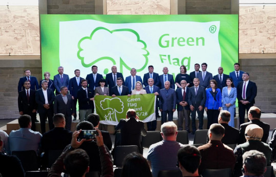 Dənizkənarı Milli Park “Green Flag Award” beynəlxalq mükafatına layiq görülüb