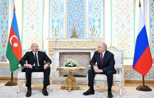 Prezident İlham Əliyev, Putin