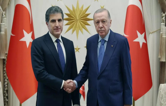 Neçirvan Bərzani, Rəcəb Tayyib Ərdoğan