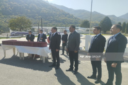 Növbəti köç karvanı Ağdərənin Vəngli kəndinə çatıb, açarlar təqdim olunub - FOTO  - YENİLƏNİB-1 