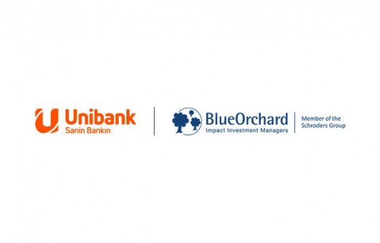 "Unibank" "BlueOrchard Finance" ilə  23 mln. dollarlıq iki kredit sazişi imzalayıb