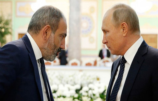 Paşinyan, Putin