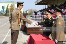 FHN Akademiyasında andiçmə və buraxılış mərasimi keçirilib - FOTO  - VİDEO 