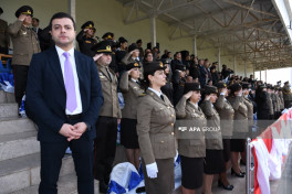 FHN Akademiyasında andiçmə və buraxılış mərasimi keçirilib - FOTO  - VİDEO 