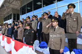 FHN Akademiyasında andiçmə və buraxılış mərasimi keçirilib - FOTO  - VİDEO 