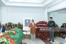 Xalq artisti Əminə Yusifqızı dəfn edilib - YENİLƏNİB-3  - FOTO  - VİDEO 