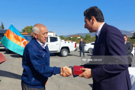 Növbəti köç karvanı Xocalının Ballıca və Təzəbinə kəndlərinə çatıb - FOTO  - YENİLƏNİB 