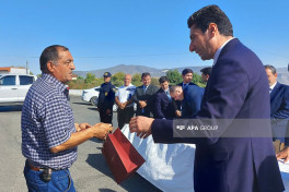 Növbəti köç karvanı Xocalının Ballıca və Təzəbinə kəndlərinə çatıb - FOTO  - YENİLƏNİB 