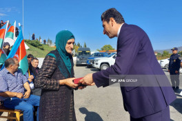 Növbəti köç karvanı Xocalının Ballıca və Təzəbinə kəndlərinə çatıb - FOTO  - YENİLƏNİB 