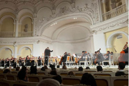 Bakıda Üzeyir Hacıbəyovun 140 illiyi münasibətilə konsert keçirilib