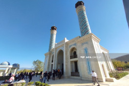İtkinlərlə bağlı beynəlxalq konfrans iştirakçıları Zəngilan məscidində olublar- VİDEO  - FOTO  - YENİLƏNİB 