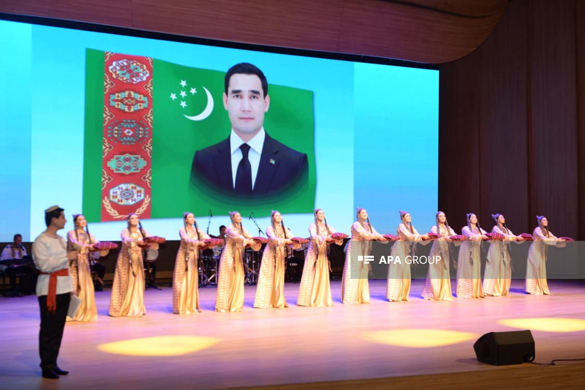 Bakıda Türkmənistan Mədəniyyəti Günlərinin açılış mərasimi keçirilib - FOTO 
