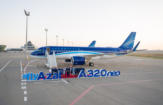 AZAL donanmasını yeniləməyə davam edir: Cari ildə ikinci yeni “Airbus A320neo” Bakıya gəlib