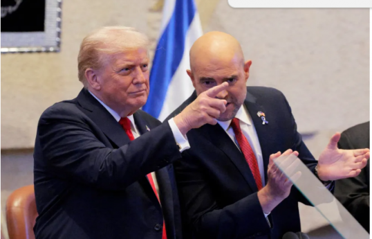 ABŞ prezidenti Donald Tramp, İsrail parlamentinin sədri Amir Ohana