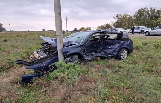 Zərdabda ağır yol qəzası nəticəsində ölən və yaralananlar var - FOTO 