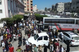 Azad edilən fələstinli məhbuslar Ramallah və Qəzzaya aparılıb