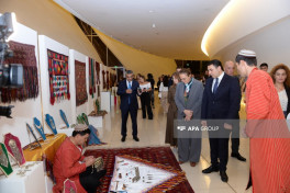 Bakıda Türkmənistan Mədəniyyəti Günlərinin açılış mərasimi keçirilib - FOTO 