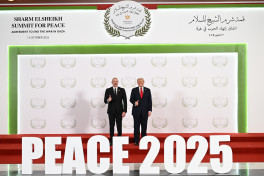 Misirdə Qəzza sammiti başlayır, Tramp Azərbaycan Prezidentini salamlayıb