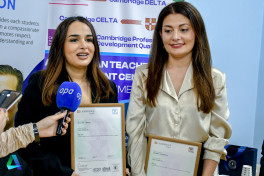 Cambridge CELTA kursunu uğurla bitirənlərə beynəlxalq sertifikatlar təqdim olunub - FOTO 