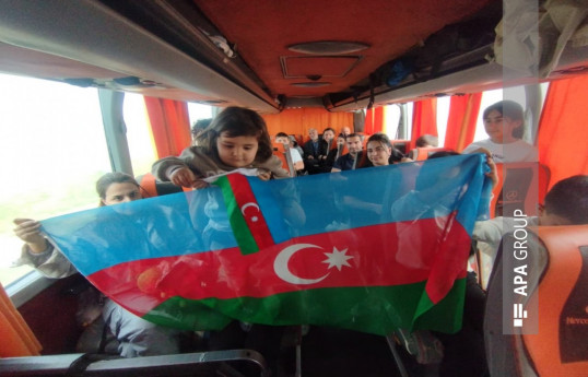 Xocalının Şuşakənd və Təzəbinə kəndlərinə növbəti köç karvanı yola salınıb - FOTO  - VİDEO 
