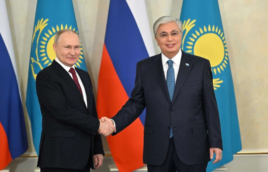 Putin, Tokayev