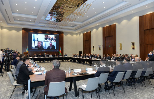 Azərbaycan və Qazaxıstan Hökumətlərarası Komissiyanın iclası çərçivəsində Protokol imzalanıb - YENİLƏNİB 