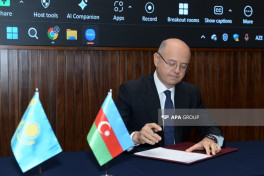Azərbaycan və Qazaxıstan Hökumətlərarası Komissiyanın iclası çərçivəsində Protokol imzalanıb - YENİLƏNİB 